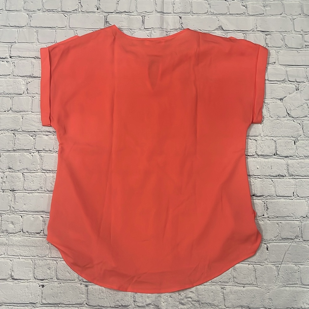 Calvin Klein Orange Blouse - Picture 12 of 12